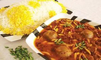 Almond Slices and Barberry Stew